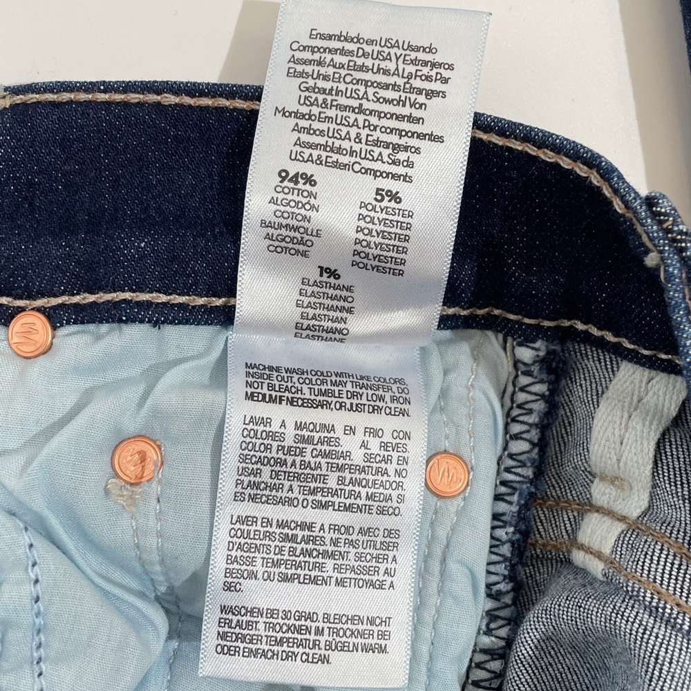 MOTHER JEANS The Insider Crop Step Fray Size 24 Off Limits EUC Like New - Picture 11 of 13
